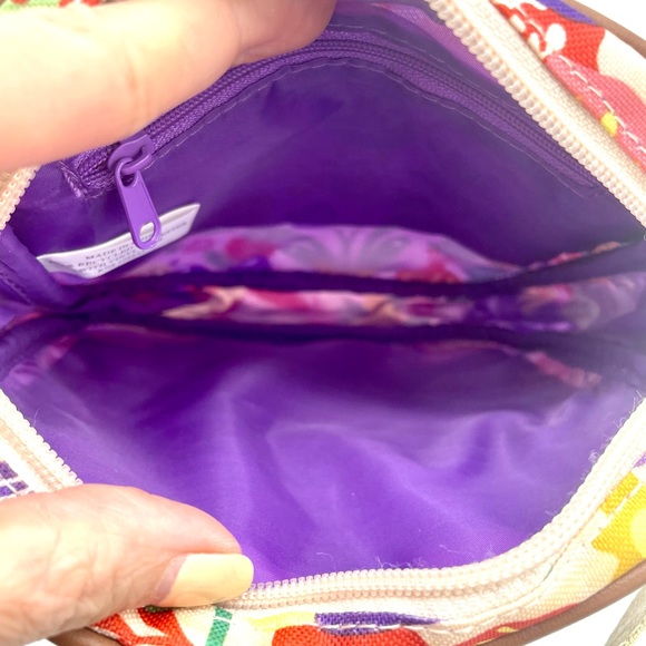 Lilly Bloom bright bold floral print casual cross - Picture 5 of 5